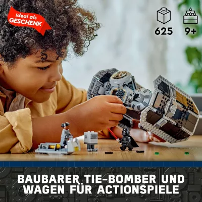 Set ndërtimi LEGO Star Wars TIE Bomber, 625 pjesë, plastikë, shumëngjyrësh
