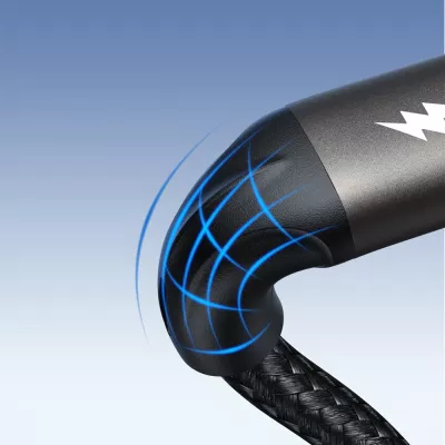 Kabllo USB-C/USB-C Joyroom Light-Speed S-A25, 1.2m, 100W, Bardhë