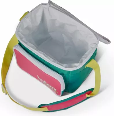 çantë ftohëse IGLOO Retro Square 9, 6 L (deri 9 kanaçe 330 ml), jade/rozë