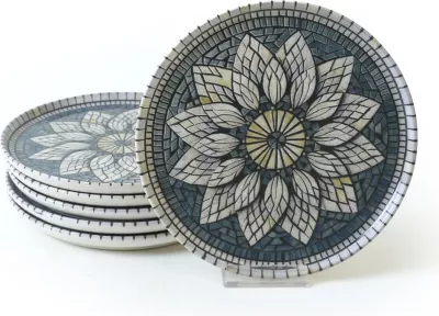 Set pjatash për ëmbëlsira (6 copë), Hermia Concept, X00017442