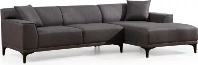 Këndare Petra R, ngjyrë antracit, Atelier del Sofa