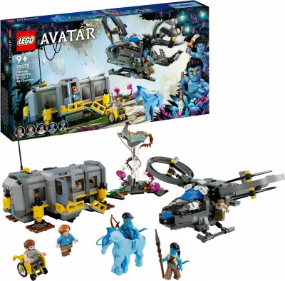 Set për ndërtim LEGO Avatar Floating Mountains: Site 26 & RDA Samson, 887 pjesë, Multikolor