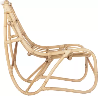 Karrige e jashtme GRINN, shkopinj rattan, ngjyrë natyrale, 56.5x73.5x79.5H cm