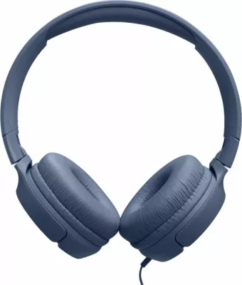 Kufje me kabllo JBL Tune 520 USB-C, Hi-Res, Pure Bass, mikrofon, on-ear, të palosshme, 120 cm, blu