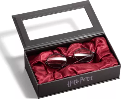Syze koleksionuese Noble Collection Harry Potter Replica, me kuti ruajtëse lëkurë artificiale