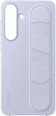 Mbështjellës Samsung Standing Grip Cover për Galaxy S25 FE, light blue