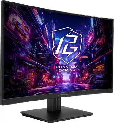 Monitor gaming ASRock PG27QRT1B 27" QHD 180Hz i lakuar