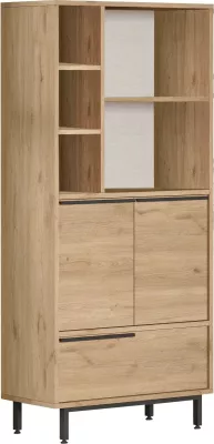 Dollap multifunksional Hanah Home, On9B-S, ngjyrë arre