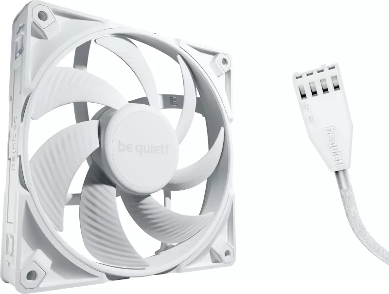 Ventilator kase Be Quiet! SILENT WINGS PRO 4 140mm PWM i bardhë