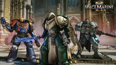 Lojë për Xbox Series X, Focus Entertainment, Warhammer 40,000: Space Marine 2 Gold Edition, PEGI 18, paketë me Season Pass + steelbook booklet