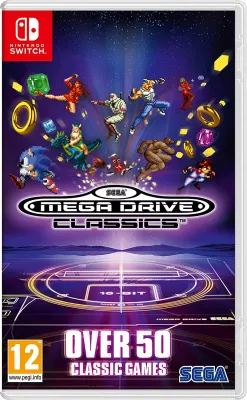 Lojë për Nintendo Switch SEGA Mega Drive Classics CIAB, mbi 50 lojëra, PEGI 12