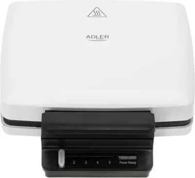 Pjekës për waffle Adler AD 3085, 1800 W, i zi