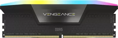 RAM Memorje Corsair Vengeance RGB 32GB (2x16GB) DDR5 7200MHz, e zezë
