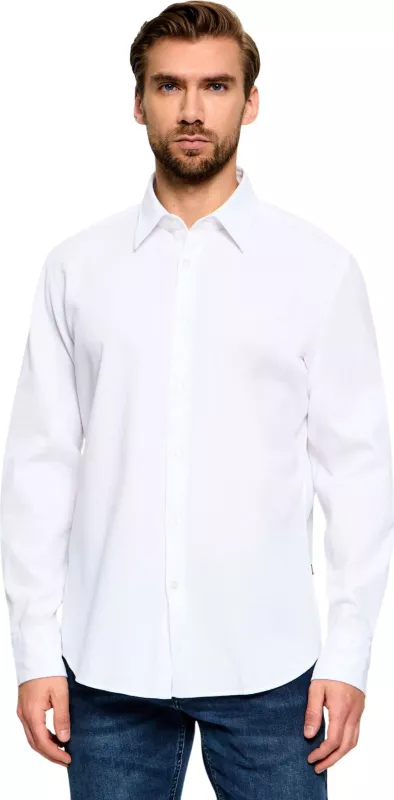 Maicë polo për meshkuj BOSS Relegant 6 M 50565600, e bardhë [Madhësia: L]