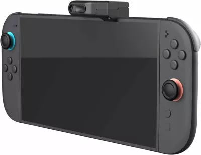 Kamerë kompakte Nacon për Nintendo Switch 2, Full HD 1080p, e zezë