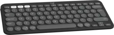 Tastierë Logitech Pebble Keys 2 K380s, wireless, mini, Bluetooth, Graphite