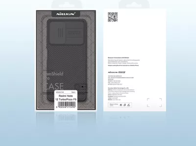 Mbështjellës Nillkin CamShield Pro për Xiaomi Redmi Note 12 Turbo / Poco F5, i zi