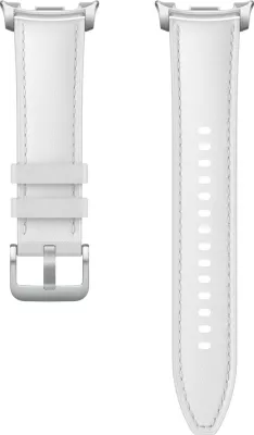 Rrip për Smartwatch Samsung, Hybrid, për Watch8 Classic, S/M & M/L, lëkurë artificiale, e bardhë
