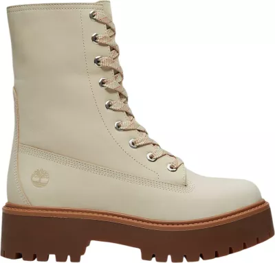 Çizme për femra Timberland STST MID LACE TB0A5SAHEN7, bezhë e çelët [Madhësia: 39.5]
