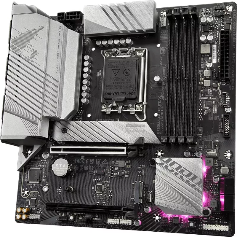 Pllakë amë Gigabyte B760M AORUS ELITE AX