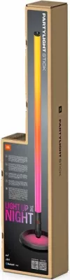 Shkop drite LED për party JBL PartyLight Stick, RGB, Bluetooth 5.3, bateri deri 8 orë, IPX4, shumëngjyrëshe
