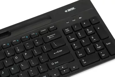 Tastierë IBOX Kallisto BT/2.4GHZ Wireless, e zezë