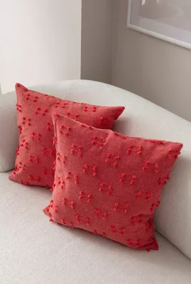 Set mbulesash jastëku (2 copë), Evila Originals, Tuffet, e kuqe v8