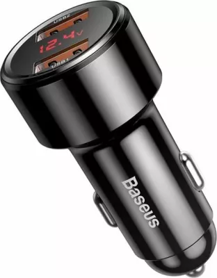 Karikues veture Baseus BS-C20A Magic Series 45W 2x USB-A QC3.0 6A, i zi (BRA007184)