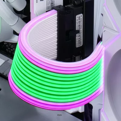 Kabllo zgjatëse ATX24 ARGB Lian Li Strimer Wireless PW24-1W 0.26 m, Multicolor