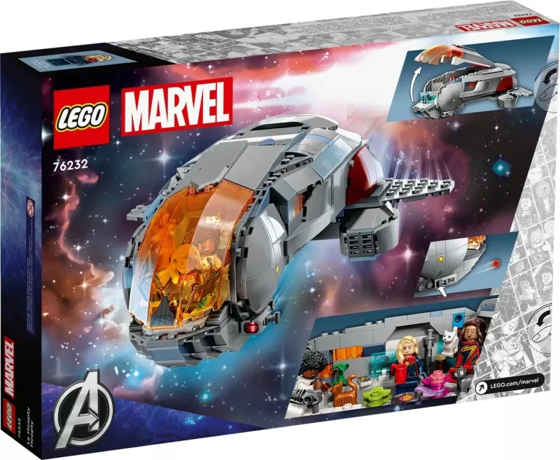 Set LEGO Marvel The Hoopty 76232 me 3 minifigura