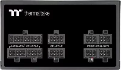 Furnizues i Energjisë Thermaltake Toughpower ATX 650W Gold, 20+4 pin ATX, i Zi