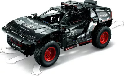 Set ndërtimi LEGO Audi RS Q e-tron, 10 vjet, Plastikë, 914 pjesë, 1.86 kg
