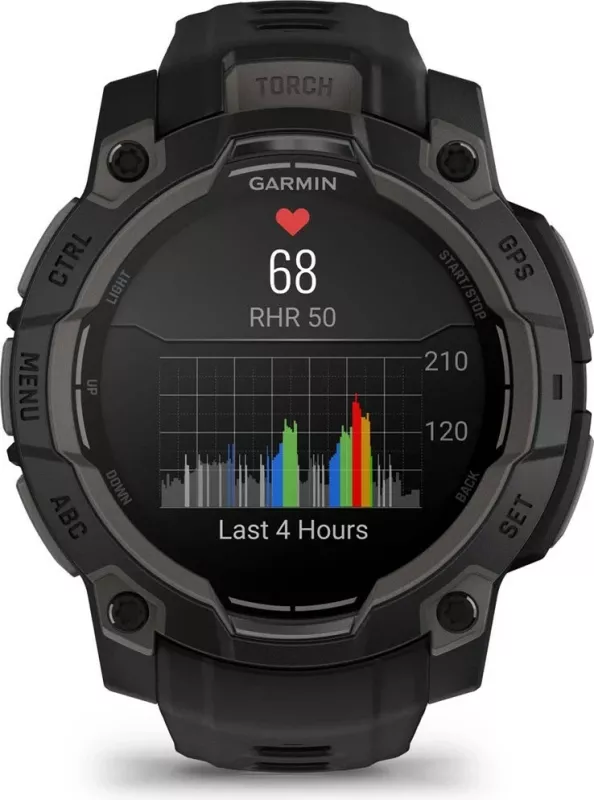 Smartwatch Garmin Instinct 3 AMOLED, 45 mm, GPS, i zi