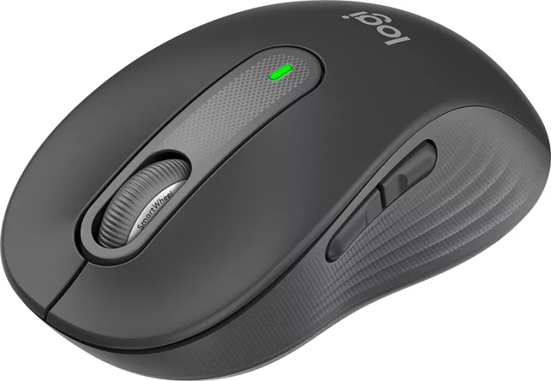Maus LOGITECH Signature M650, wireless Bluetooth/RF 2.4 GHz, USB receiver, Graphite thumbnail 2