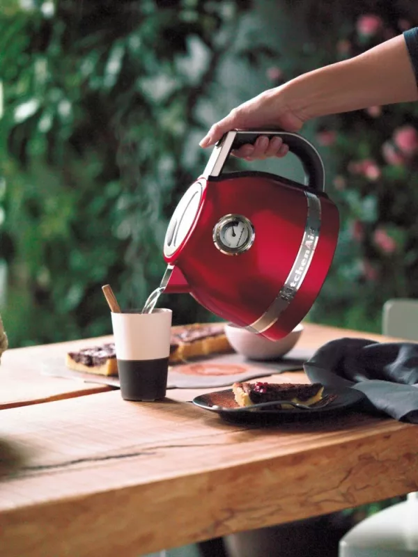 Çajnik elektrik KitchenAid 5KEK1522ECA, 1.5 L, 2400 W, Kuq