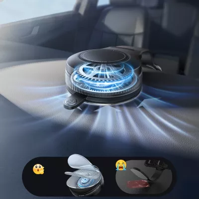 Mbajtëse magnetike telefoni për veturë Joyroom JR-ZS518, krah fleksibil, montim në xham/dashbord, e zezë