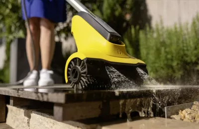 Lavatrice me presion Karcher 1.644-011.0, Compact, 180 l/h, E zezë, Argjendtë, E verdhë