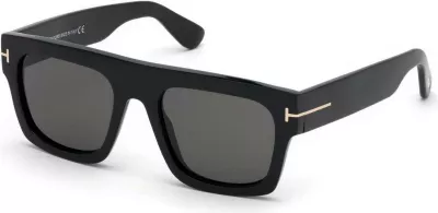 Syze dielli Tom Ford Fausto FT0711 01A, të zeza [Ngjyra: 53]