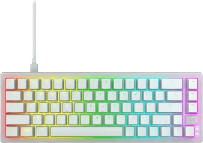 Tastierë Cherry XTRFY K5V2, US layout, MX Red, e bardhë, me kabllo