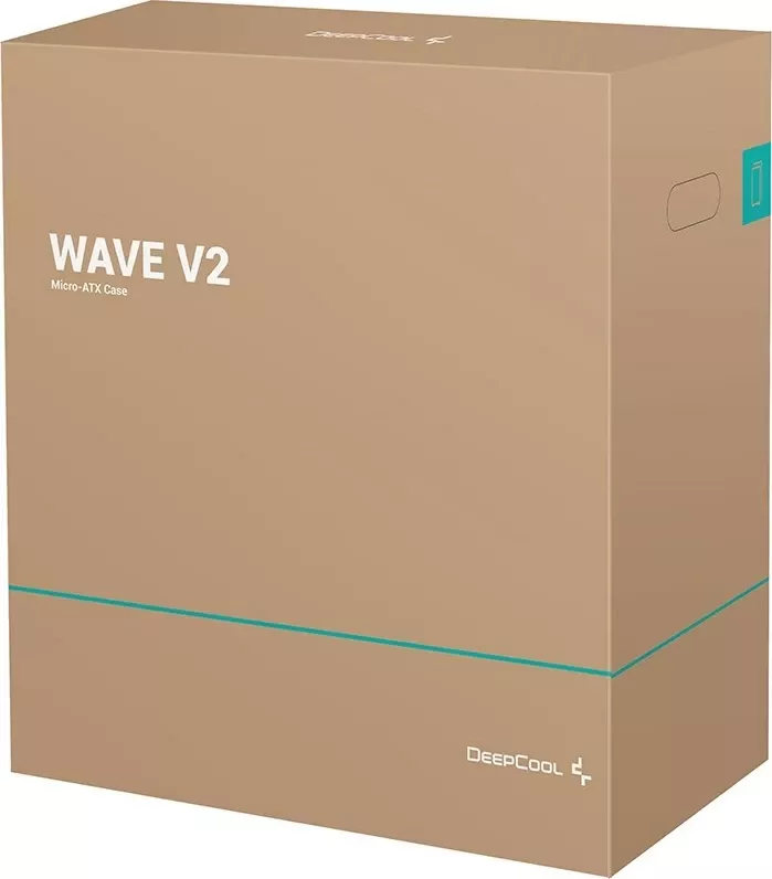 Kasë DEEPCOOL Wave V2, Mini Tower, E zezë