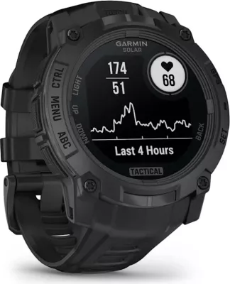 Smartwatch Garmin Instinct® 3 – Solar, Tactical Edition Black, 50 mm