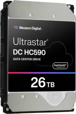 Hard disk intern WD Ultrastar DC HC590 26TB 3.5\" SATA 6Gb/s 7200rpm 512MB (WUH722626ALE6L4 / 0F65672)