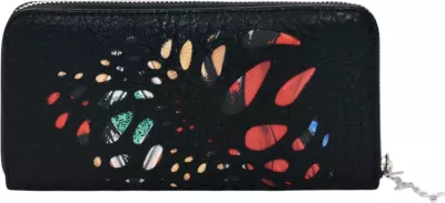 Portofol për femra Desigual MONE_NOTUS PRINT FIONA 26WAYP28, i zi