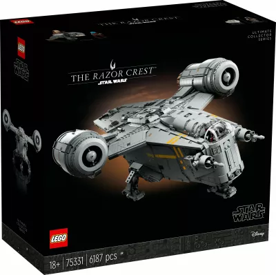 Set ndërtimi LEGO Star Wars The Razor Crest, 6187 pjesë, plastikë, shumëngjyrësh
