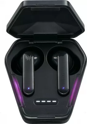 Kufje gaming Acer Predator Galea 330 wireless, Bluetooth 5.3, me ndriçim, të zeza