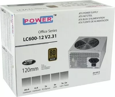 Furnizues energjie LC-Power LC600-12 V2.31, 450W, 80 PLUS Bronze