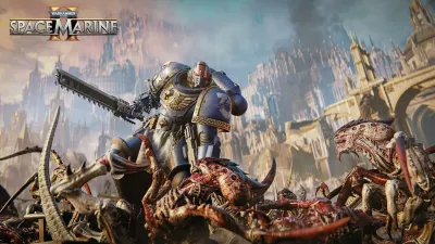 Lojë PS5 Focus Entertainment Warhammer 40,000: Space Marine 2, Ultima Limited Edition, PEGI 18, me SteelBook + Season Pass 1/2 + DLC Macragge's Chosen