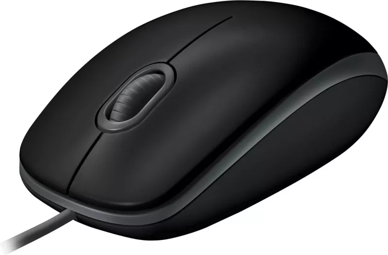 Maus Logitech M110 Silent, Ambidextrous, Optical, USB Type-A, 1000 DPI, Black