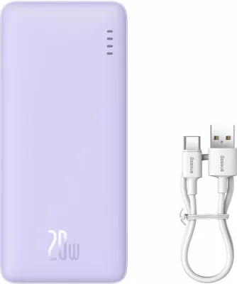 Powerbank Baseus Airpow 10000mAh 20W, vjollcë