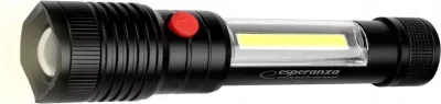 Dritë dore Esperanza EOT069, LED, Alumini, E zezë